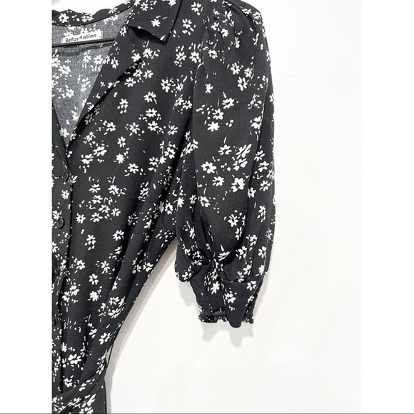 Reformation Rocki Romy Floral Midi Dress 
Size 6 - Picture 5 of 6